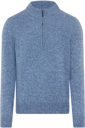 Brax Heren, Truien, Blauw, Maat: XL