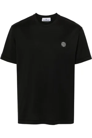 Stone Island Heren, Tops, Zwart, Maat: XL Katoen