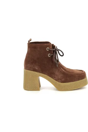 Kickers Dames, Schoenen, Bruin, Maat: 37 EU Leer