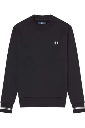 Fred Perry Heren, Sweatshirts & Hoodies, Zwart, Maat: XL Katoen