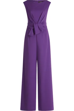 Vera Mont Dames, Jumpsuits & Playsuits, Paars, Maat: M Poliester