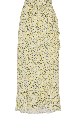 American Dreams Dames, Rokken, Geel, Maat: XL Voile