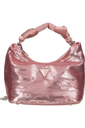 Guess Dames, Tassen, Roze, Maat: ONE Size Satijn