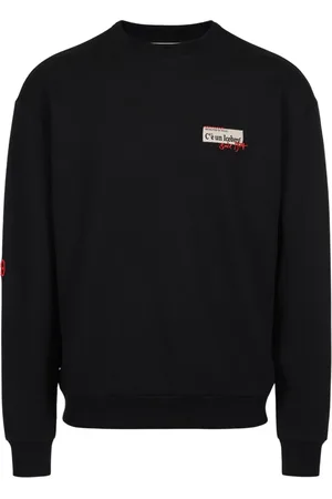 Iceberg Heren, Sweatshirts & Hoodies, Zwart, Maat: L Katoen