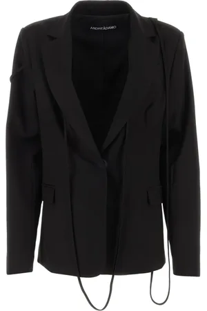 ANDREA ADAMO Dames, Jassen, Zwart, Maat: XS