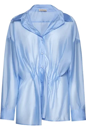 BLANCA Dames, Blouses & Shirts, Blauw, Maat: M Poliester