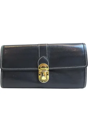 LOUIS VUITTON Dames, Pre-owned, Blauw, Maat: ONE Size Leer