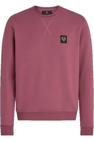 Belstaff Heren, Sweatshirts & Hoodies, Rood, Maat: L Katoen