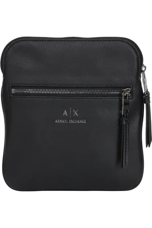 Armani Exchange Heren, Tassen, Zwart, Maat: ONE Size Leer