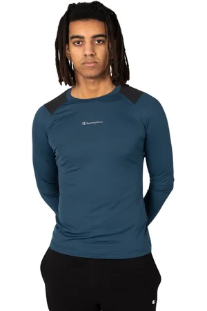 Champion Heren, Tops, Blauw, Maat: M