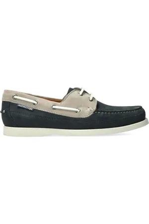 Mephisto Heren, Schoenen, Blauw, Maat: 45 EU Leer