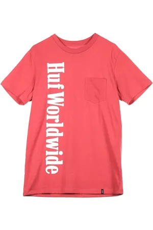 Huf Heren, Tops, Rood, Maat: L