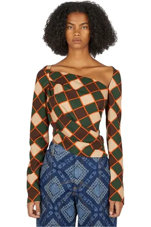 Ahluwalia Dames, Tops, Groen, Maat: M