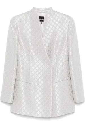 Giorgio Armani Dames, Jassen, Grijs, Maat: M