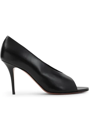 Amina Muaddi Dames, Schoenen, Zwart, Maat: 36 1/2 EU