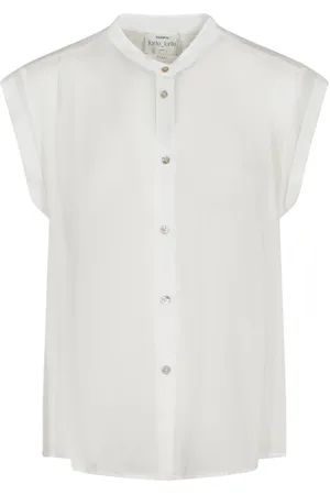 FORTE FORTE Dames, Blouses & Shirts, Wit, Maat: M Katoen