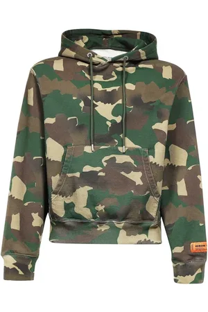 Heron Preston Heren, Sweatshirts & Hoodies, Groen, Maat: XS Katoen
