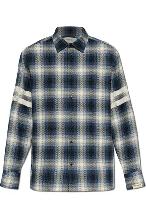 Golden Goose Heren, Overhemden, Blauw, Maat: XL Katoen
