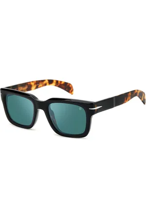 DB EYEWEAR BY DAVID BECKHAM Dames, Accessoires, Zwart, Maat: 52 MM Leer