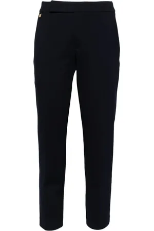 Ralph Lauren Dames, Broeken, Zwart, Maat: XL Nylon