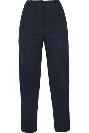 Alessia Santi Dames, Broeken, Blauw, Maat: L Poliester