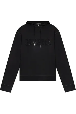 Dsquared2 Dames, Sweatshirts & Hoodies, Zwart, Maat: XS Katoen