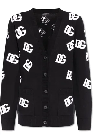 Dolce & Gabbana Dames, Truien, Zwart, Maat: 3XS Wol