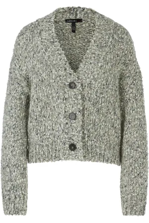 Marc Cain Dames, Truien, Grijs, Maat: XL Wol