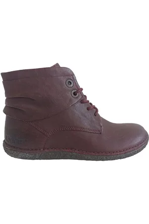 Kickers Dames, Schoenen, Rood, Maat: 37 EU Leer