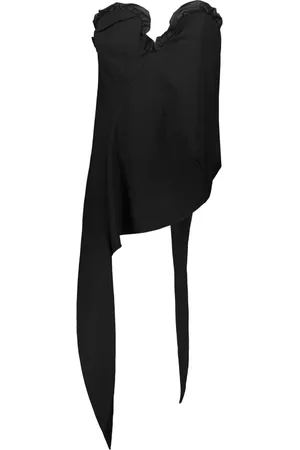 AMBUSH Dames, Tops, Zwart, Maat: 3XS Viscose