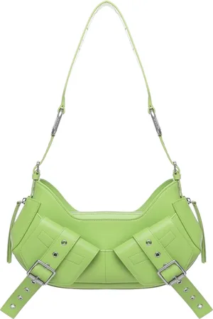 BIASIA Dames, Tassen, Groen, Maat: ONE Size Leer