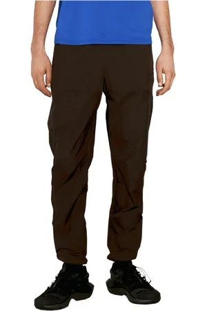(DI)VISION Heren, Broeken, Bruin, Maat: L Nylon