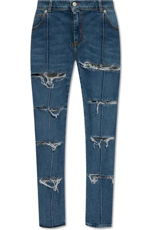 Alexander McQueen Dames, Jeans, Blauw, Maat: W27