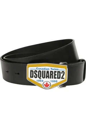 Dsquared2 Heren, Accessoires, Zwart, Maat: 100 CM Leer