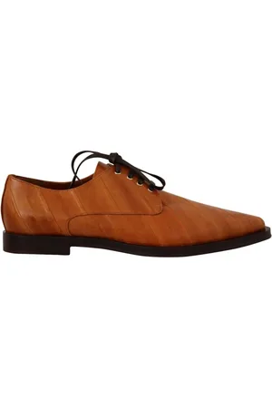Dolce & Gabbana Dames, Schoenen, Bruin, Maat: 39 EU Leer