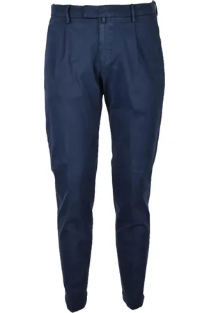 Briglia 1949 Heren, Broeken, Blauw, Maat: W45 Katoen