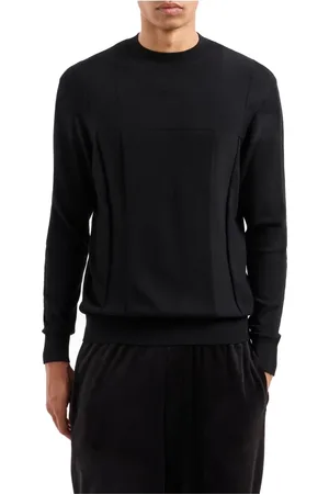 Armani Exchange Heren, Sweatshirts & Hoodies, Zwart, Maat: XL Viscose