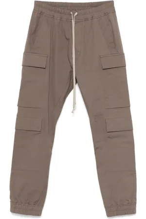 Rick Owens Heren, Broeken, Bruin, Maat: S Zijde