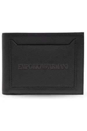 Emporio Armani Heren, Accessoires, Zwart, Maat: ONE Size Leer