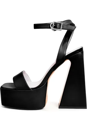 CESARE GASPARI Dames, Schoenen, Zwart, Maat: 40 EU Leer
