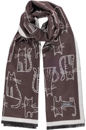 SANDRO FERRONE Dames, Accessoires, Bruin, Maat: ONE Size Viscose