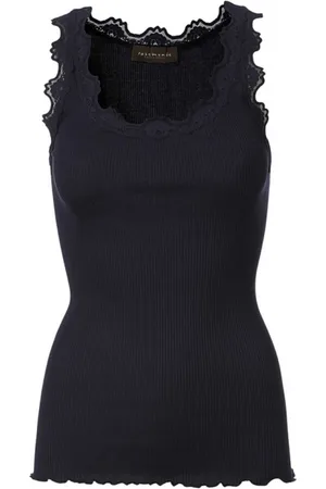 Rosemunde Dames, Tops, Zwart, Maat: S Katoen