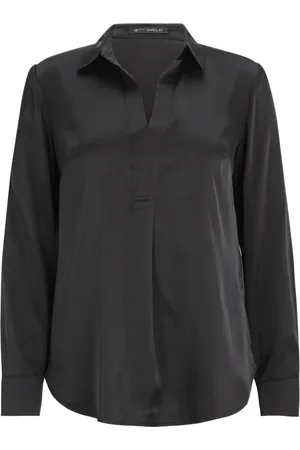Betty Barclay Dames, Blouses & Shirts, Zwart, Maat: L
