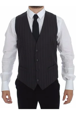 Dolce & Gabbana Heren, Pakken, Grijs, Maat: M Poliester