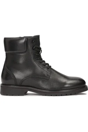 Kazar Heren, Schoenen, Zwart, Maat: 43 EU Leer
