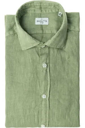 BAGUTTA Heren, Overhemden, Groen, Maat: XL