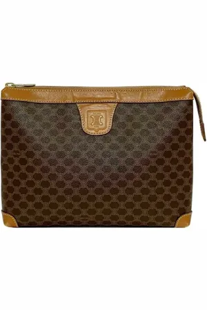 Céline Dames, Pre-owned, Bruin, Maat: ONE Size Leer