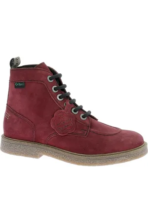 Kickers Dames, Schoenen, Rood, Maat: 37 EU Leer