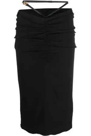 VERSACE Dames, Rokken, Zwart, Maat: S Spandex