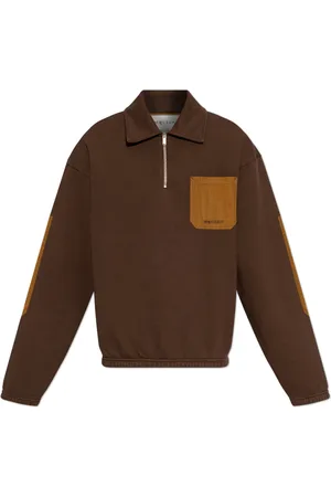 Alexander McQueen Heren, Sweatshirts & Hoodies, Bruin, Maat: L